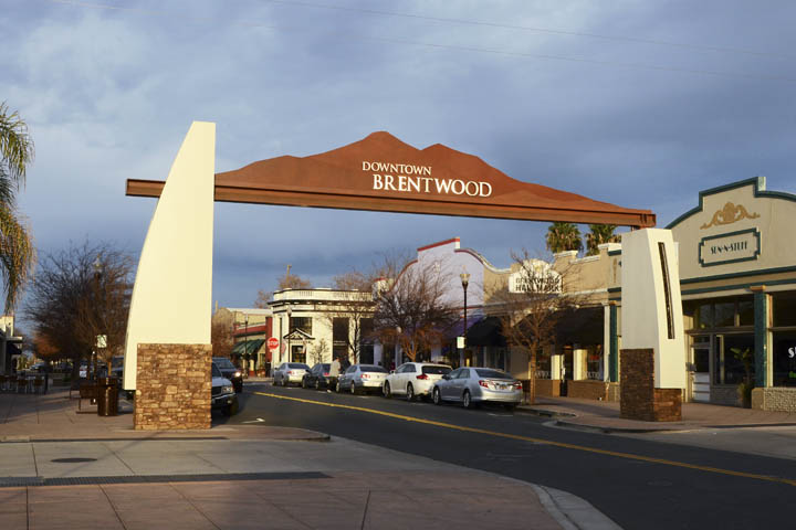 Downtown Brentwood California